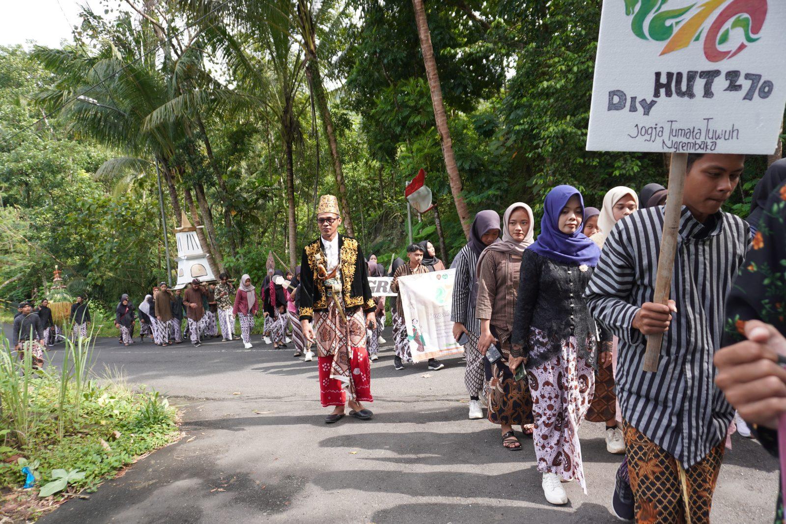 Kirab Budaya SMAN 1 Samigaluh Meriahkan HUT ke-270 DIY: Semangat Budaya di Lereng Menoreh