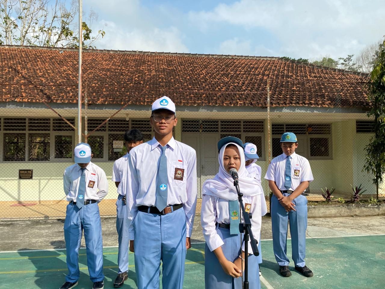 Tiga Paslon OSIS Sampaikan Orasi, Warga SMA N 1 Samigaluh Antusias Mengikuti